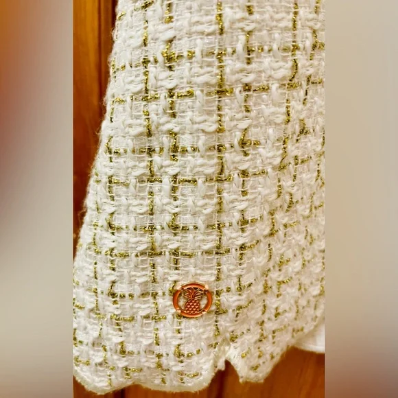 Women’s “Simply Southern” Scalloped Tweed Dress - Picture 8 of 11